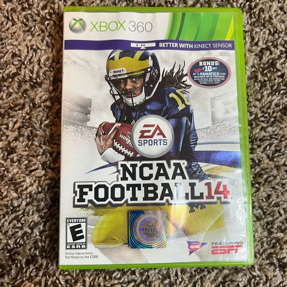 NCAA 14 FOOTBALL GAME